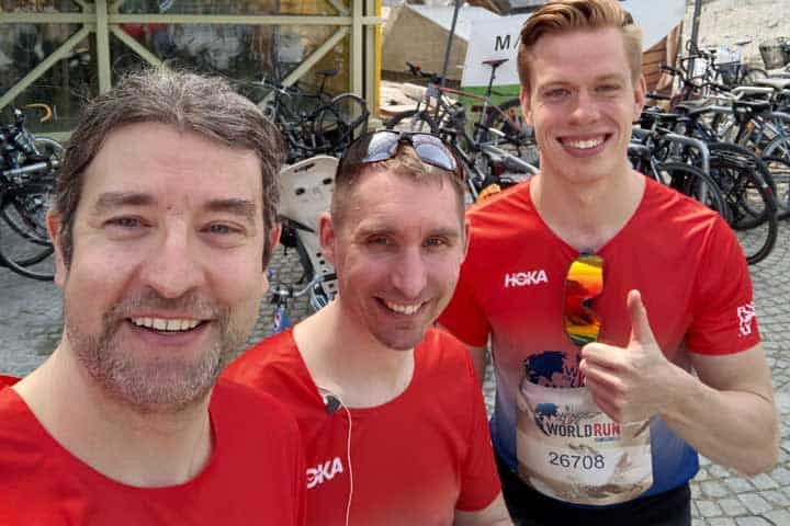 Das Team von PROXORA am Start beim Worldrun