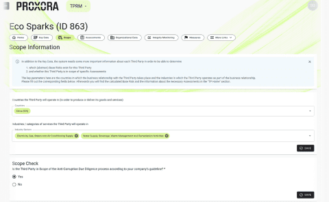 Thanks to the Scope Check, gain valuable information for the implementation of the Supply Chain Act