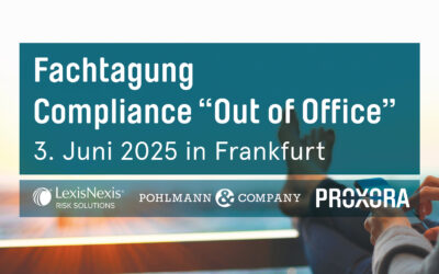 Compliance “Out of Office” am 3. Juni in Frankfurt