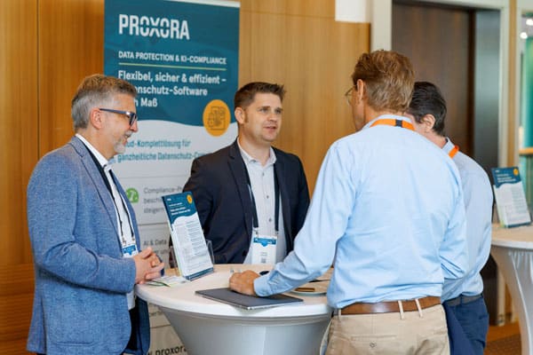 PROXORA Datenschutzmanagement auf Datenschutzkongress Der Datenschutzkongress 2025 bot eine ideale Plattform zum Austausch über die PROXORA Datenschutzmanagement-Lösung.