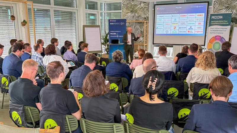 PROXORA Out of Office Fachveranstaltung in Frankfurt Im Sommer 2025 trafen sich Compliance-Verantwortliche in Frankfurt zur Fachveranstaltung PROXORA Out of Office.