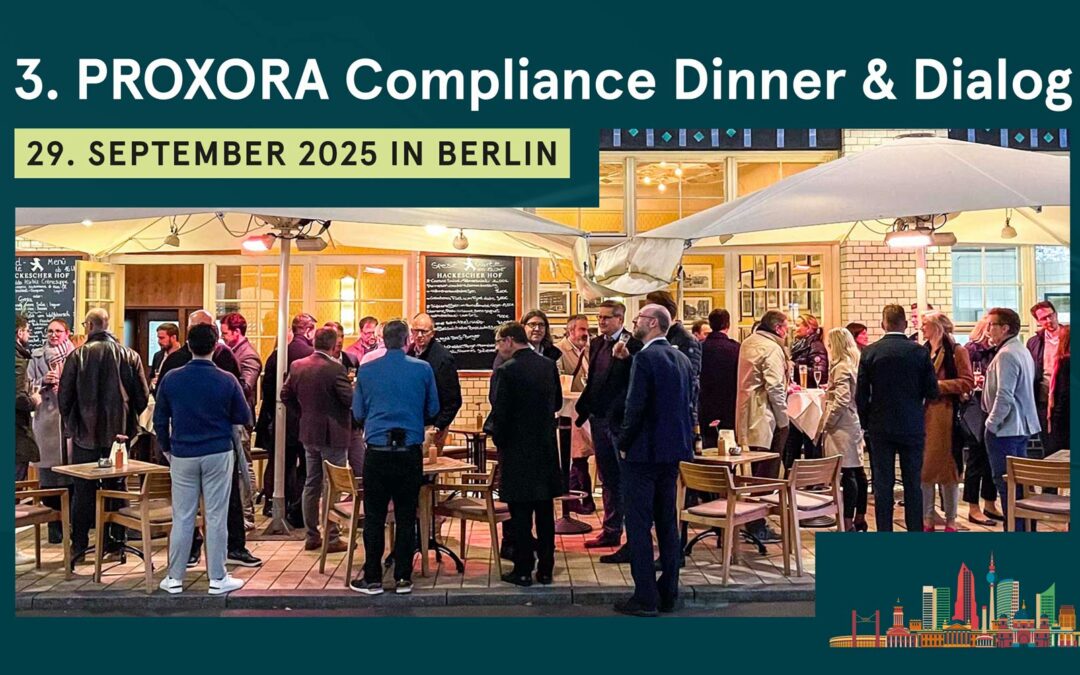 3. PROXORA Compliance Dinner & Dialog + DICO FORUM 2025
