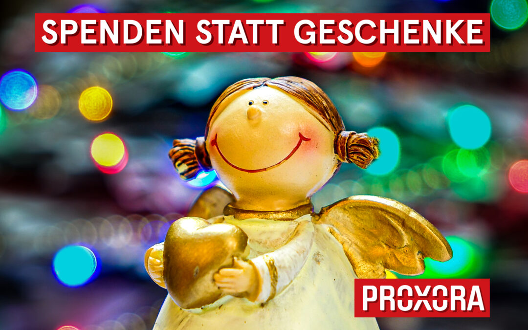 Weihnachtsaktion bei PROXORA
