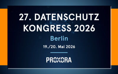 Datenschutzkongress 2026 mit PROXORA