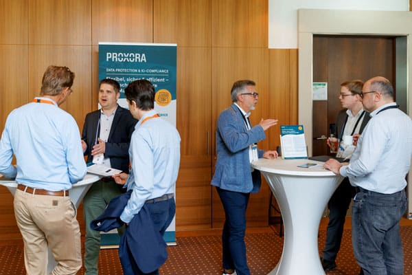 Auf dem Datenschutzkongress mehr über das PROXORA Data Protection Management Modul zur effektiven Datenschutz-Steuerung in Unternehmen erfahren.