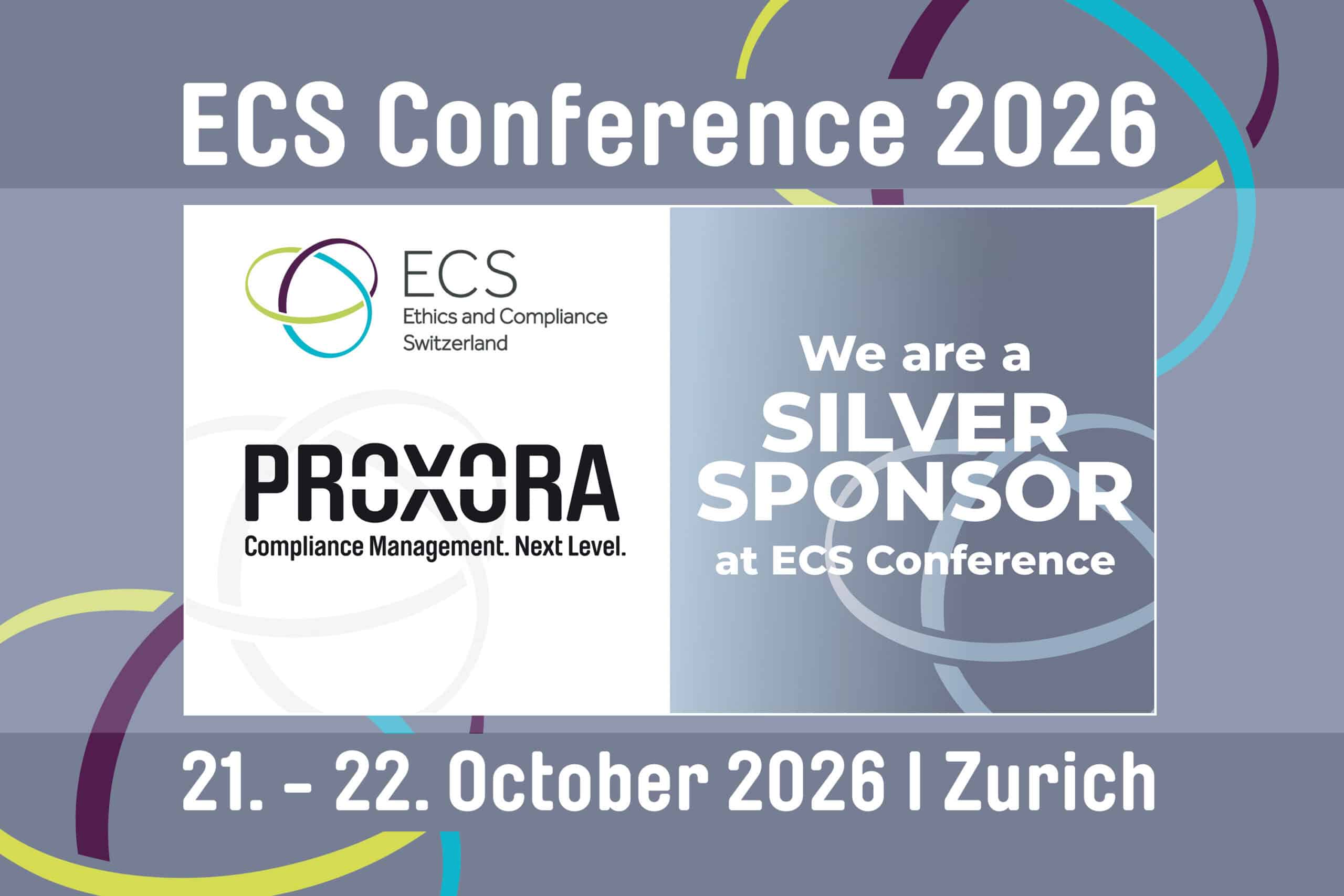 PROXORA unterstützt die ECS Conference 2026 als Sponsor