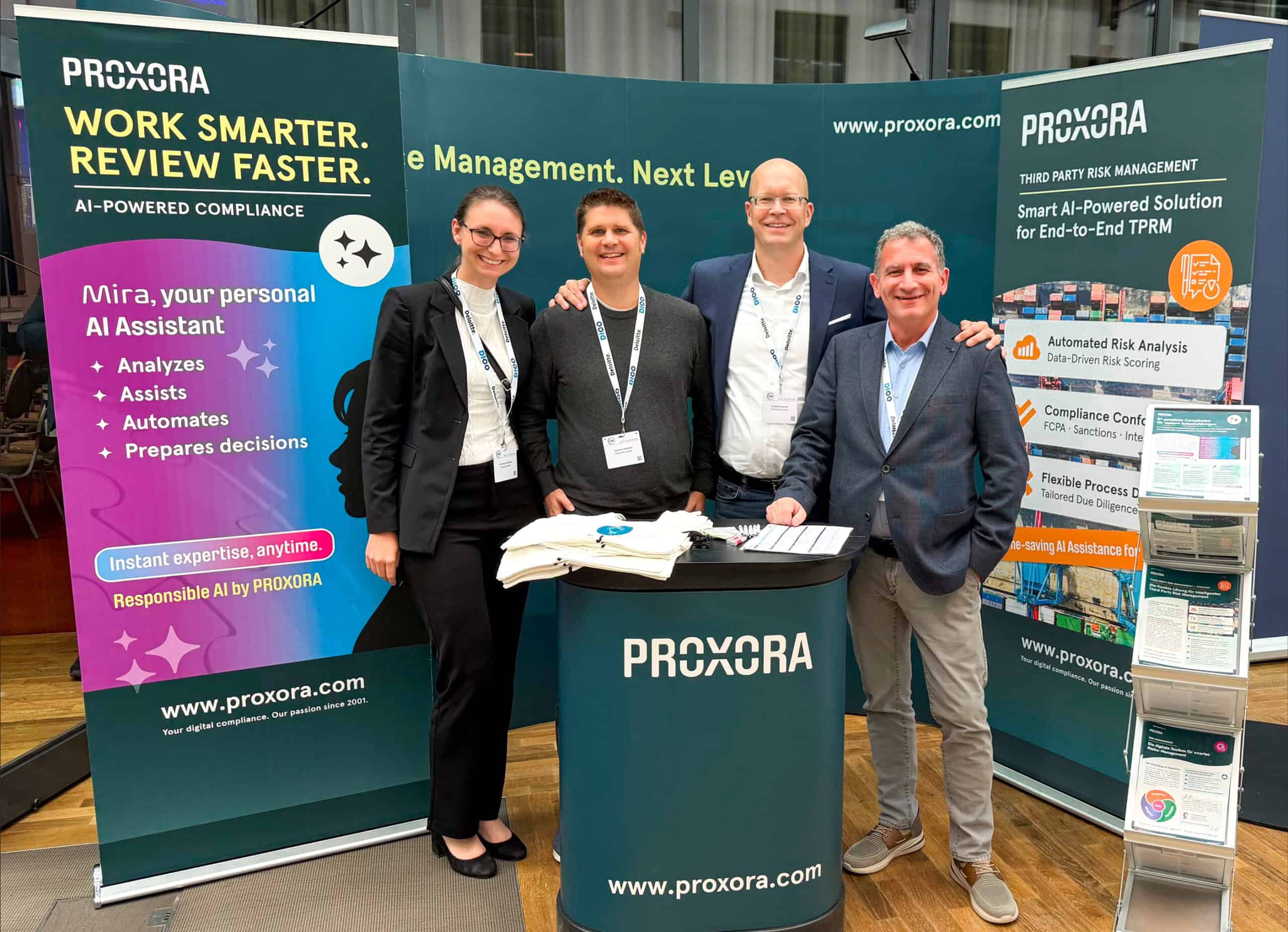 PROXORA beim DICO FORUM 2026 in Berlin mit eigenem Stand.